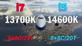 intel i5 14600k vs i7 13700k  Benchmark and test in 8 games ultra setting [upl. by Niwrek295]