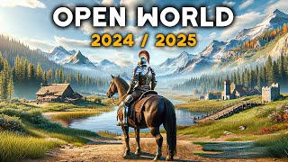 TOP 30 NEW Upcoming OPENWORLD Games of 2024 amp 2025 [upl. by Arik]