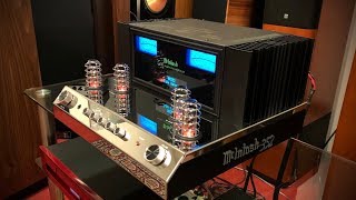 NEW McIntosh MA352 Hybrid Amplifier driving TANNOY Cheviot Loudspeakers [upl. by Traver796]