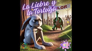 Cuentos Cortos Para Niños  LA TORTUGA Y LA LIEBRE  Cuentiando con Chili [upl. by Caspar]