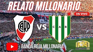 RIVER VS BANFIELD  BANDA ROJA MILLONARIA  EN VIVO [upl. by Milla972]