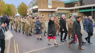 Oadby Remembrance Parade  November 12th 2023 [upl. by Tiana]