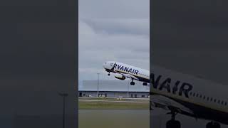 Beautiful Ryanair departure 🛫 🇨🇮 aviation shorts [upl. by Cecilia]