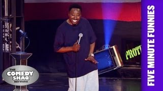 Eddie Griffin⎢The Best Dick On Earth⎢Shaqs Five Minute Funnies⎢Comedy Shaq [upl. by Llyrehc]