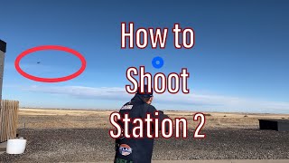 How to shoot skeet station 2 [upl. by Brookes]