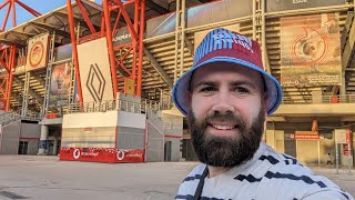 A WALK AROUND THE GEORGIOS KARAISKAKIS STADIUM  OLYMPIACOS v ASTON VILLA [upl. by Amein]