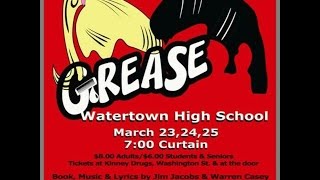 2017  Watertown High School quotGreasequot [upl. by Nidak546]