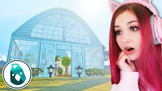 BUILDING A GREENHOUSE 🤠 Cottage Living 15 The Sims 4 [upl. by Nosae]