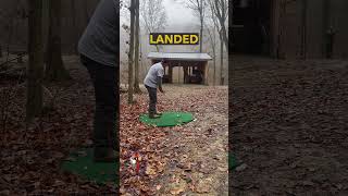 Day 8 Bryson Challenge backyardgolfcourse davidvsgoliath hack spudrungolf [upl. by Damali]