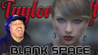 IVE NEVER SEEN THIS ONE  Taylor Swift  BLANK SPACE  Rapper REACTION  Commentary [upl. by Margy]