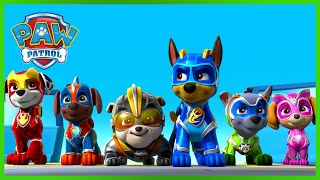 Mighty Pups Stop a Rocket Ship Lighthouse and More  PAW Patrol  Cartoons for Kids Compilation [upl. by Ynneh549]