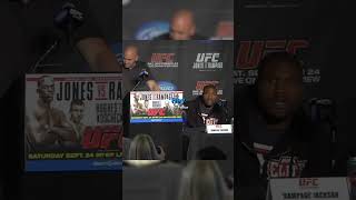 Quinton quotRampagequot Jackson Makes Fun Of Jon Jones😂 [upl. by Noreht370]