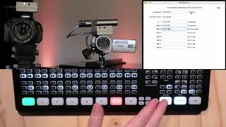 Tally Lights Switcher for Blackmagic ATEM mini EXTREME ISO Demonstration [upl. by Pitchford]