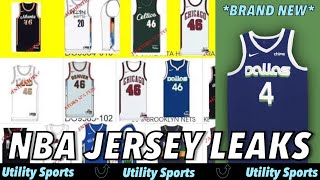 LEAKED NBA JERSEYS for the 2022  2023 NBA Season I NEW NBA CITY JERSEYS AND THROWBACK JERSEYS [upl. by Yhtimit]