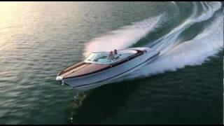 AquaRiva by Gucci Riva Boats On The Water Video Commercial CARJAM TV [upl. by Lanny]