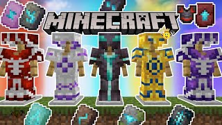 ⭐️Tudo Sobre Armaduras Personalizadas Minecraft❕ Encontrar Modelos Ferraria🌎⚔️ [upl. by Aleksandr706]