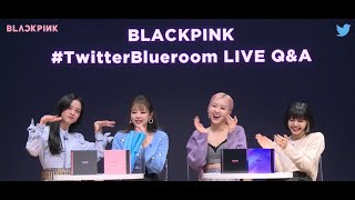 TwitterBlueroom QampA with BLACKPINK  Twitter [upl. by Ynnor375]