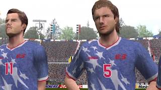 PES6 World cup94 USA vs Romania  Group stage [upl. by Sekyere]