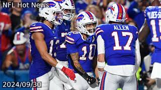 Buffalo Bills WR makes NFL history vs Ravens on Sunday Night Football [upl. by Tertius]