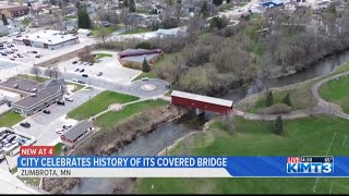 Zumbrota celebrates the history of its covered bridge [upl. by Marta]