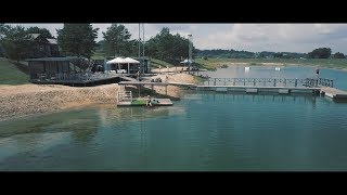 WAKEBOARDING in Kulautuva  Dock7 Wakepark [upl. by Ltsyrk126]