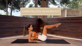 10MIN everyday pilates hourglass ab workout  no equipment or repeats [upl. by Davis]