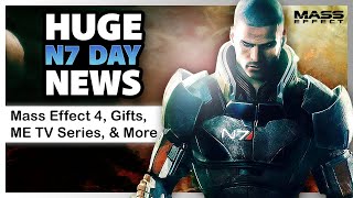 Mass Effect N7 Day News  ME4 development Tv Show Ingame Rewards amp More [upl. by Saito]