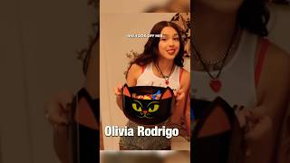 Olivia Rodrigo Surprises TrickorTreaters on Halloween 🎃 JimmyKimmelLive oliviarodrigo shorts [upl. by Tomaso]