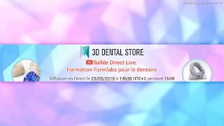 Live 3D Dental Store  Formlabs [upl. by Asilenna]