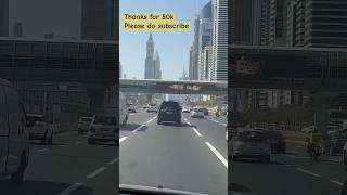 Dubai Streets  drive through scenic roads of Dubai travel dubai shorts dubaitravelguide [upl. by Vince328]