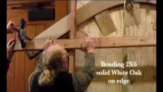 Extreme Wood Bending 6quot thick White Oak [upl. by Ednihek109]