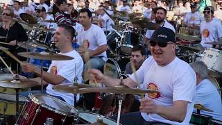 THUNDERSTRUCK Orquestra de Baterias 2018 [upl. by Nrehtak]