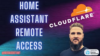 Home Assistant Remote Access Using Cloudflare [upl. by Siravat]