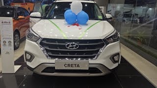 New Hyundai Creta 2018 facelift Launched  Sun roof wireless charger I Exterior and Interior 1080 [upl. by Ainitsirc]