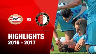 Highlights  PSV  Feyenoord  Eredivisie 20162017 [upl. by Fates949]