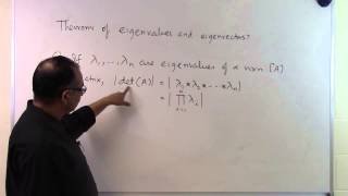 Chapter 0410 Lesson Theorems of Eigenvalues and Eigenvectors Part 6 of 6 [upl. by Aiyn]