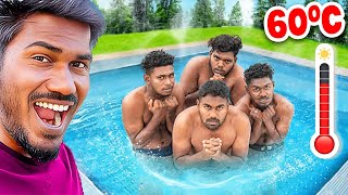 Last To Leave Hot Swimming Pool Wins ₹1000 [upl. by Talanta]