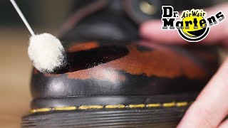 ASMR Clean amp Restore Doc Martens 1460 PERFECTLY [upl. by Aidekal]