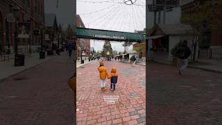 Christmas Market  Winter Village  Distillery District Toronto christmasmarket toronto [upl. by Shreve181]