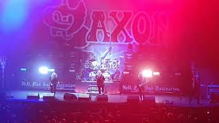 Saxon  Denim and Leather at the OVO Hydro Glasgow Scotland 11032024 [upl. by Anura]