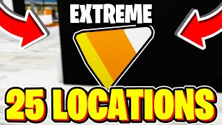 EXTREME MODE ALL 25 CANDY CORN LOCATIONS In Brookhaven HALLOWEEN EVENT 2024 Roblox [upl. by Ofella674]