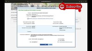 comment VALIDER son ACCEPTATION sur Campus France [upl. by Rammus]