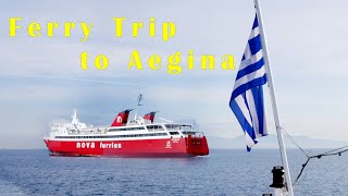 Athens to Aegina cheap ferry day trip [upl. by Saunderson824]