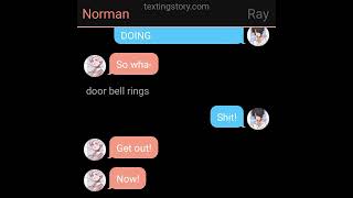 HES RIGHT BEHIND MEnorray texting storytpnpart 2 stalker au [upl. by Iznyl594]