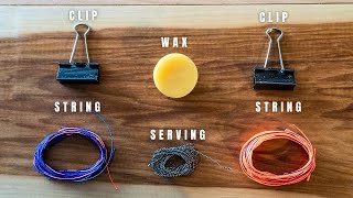 No Jig  Flemish Twist Bowstring Build [upl. by Htebasyle]