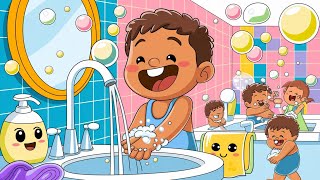 Washing Hands Kids Song  Poem For Kids  Yo Yo Kids Tube [upl. by Hosfmann]