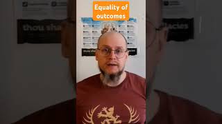 Equality of opportunities vs Equality of outcomes philosophy social political [upl. by Orlena]