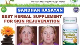 Natural Supplement for all Skin Problems  Gandhak Rasayan [upl. by Hillari]