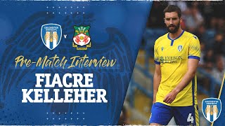 Interview  Fiacre Kelleher Pre Wrexham [upl. by Icyaj]