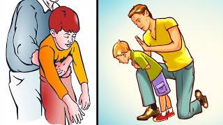 How to Help a Choking Child or Adult Everyone Must Know [upl. by Olenolin]